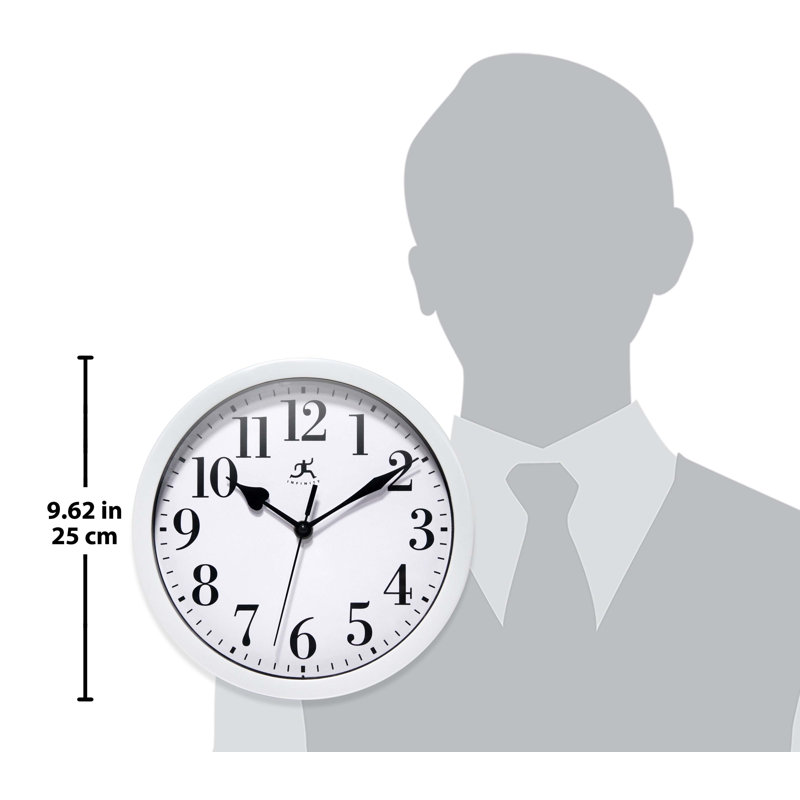 Infinity Instruments Wall Clock & Reviews Wayfair